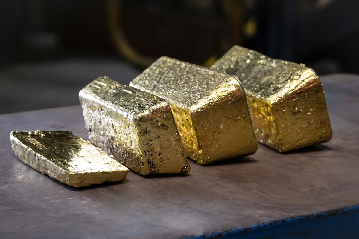 Gold bars