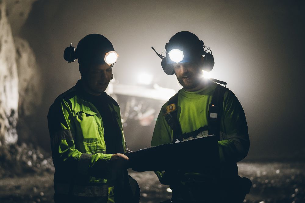 Bjorkdal underground - 2 people