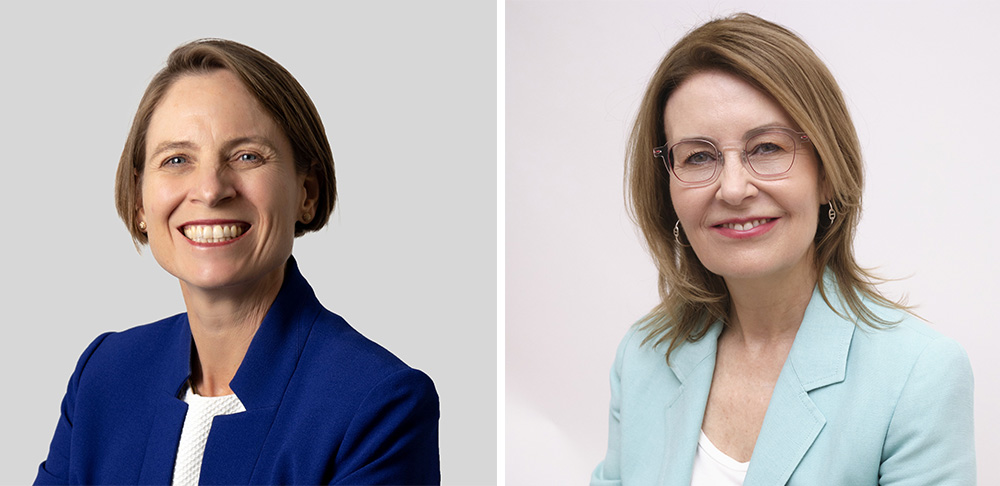 Dr Jennifer Purdie and Hon. Gabrielle Upton